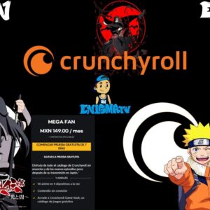 CRUNCHYROLL MEGA FAN 1 MES