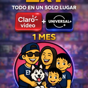 CLARO VIDEO 25 a 30 dias