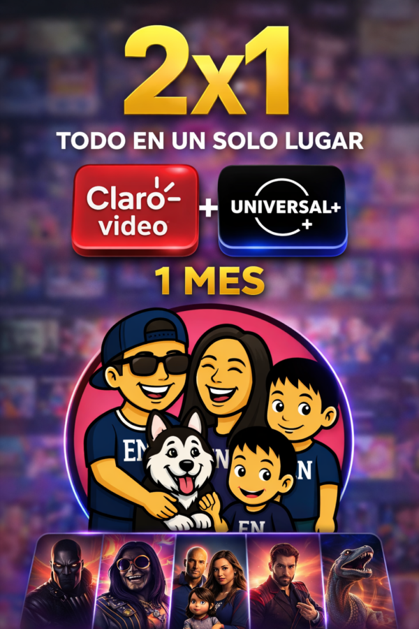 CLARO VIDEO 25 a 30 dias
