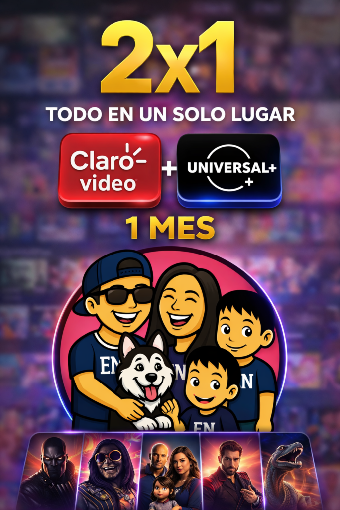 CLARO VIDEO 25 a 30 dias