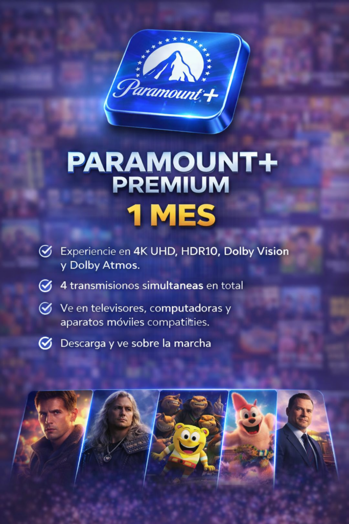PARAMOUNTPLUS PREMIUM 1 MES