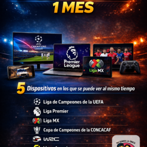 FOX ONE 5 DISPOSITIVOS 1 MES